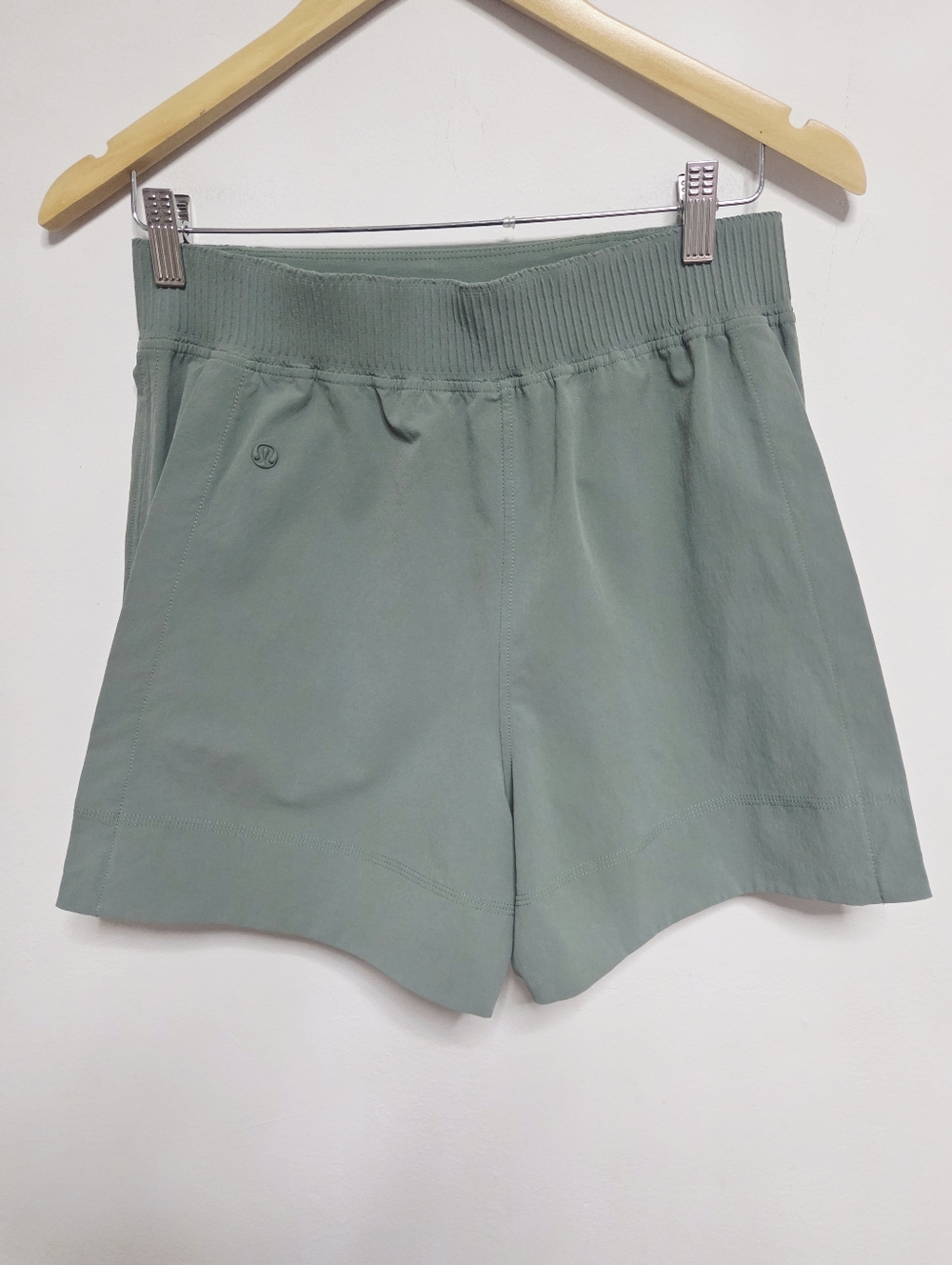 lululemon athletica Olive Green Athletic Shorts - Picture 5 of 11
